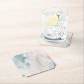 抽象芸術アート紙コースター ペーパーコースター (インサイチュ)