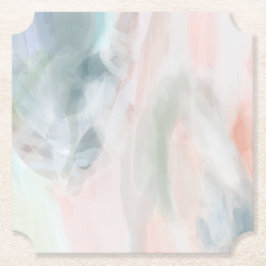 抽象芸術アート紙コースター ペーパーコースター