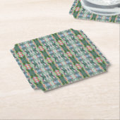 抽象芸術アート紙コースター ペーパーコースター (アングル)