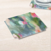 抽象芸術アート紙コースター ペーパーコースター (アングル)