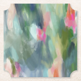 抽象芸術アート紙コースター ペーパーコースター