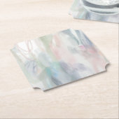 抽象芸術アート紙コースター ペーパーコースター (アングル)