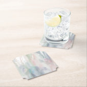 抽象芸術アート紙コースター ペーパーコースター (インサイチュ)