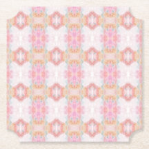 抽象芸術アート紙コースター