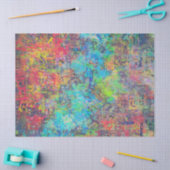 抽象芸術アート組織またはデコページ紙 薄葉紙 (クラフト)