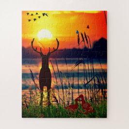 抽象芸術アート自然16"x 20"、56ピース ジグソーパズル