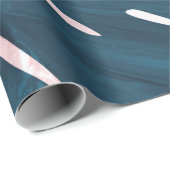 抽象芸術アート葉熱帯の背景壁紙 ラッピングペーパー (ロールコーナー)