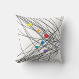 抽象芸術アート装飾用クッションホームデコール クッション