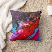 抽象芸術アート装飾用クッションホームデコール クッション (ブランケット)