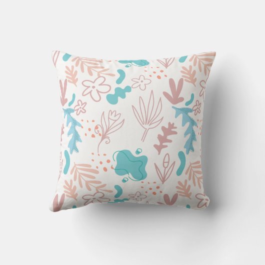 抽象芸術アート装飾用クッション クッション (裏面)