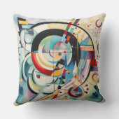 抽象芸術アート装飾用クッション クッション (裏面)