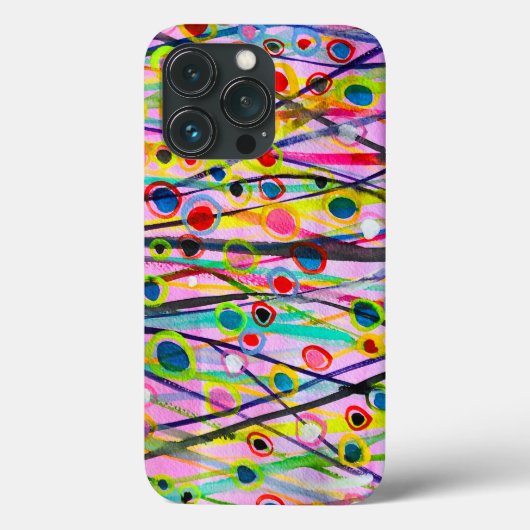 抽象芸術アート風景カラフル水彩 Case-Mate iPhoneケース (裏面)