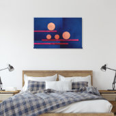 抽象芸術アート006引き伸ばしキャンバス印刷 キャンバスプリント (インサイチュ (寝室))