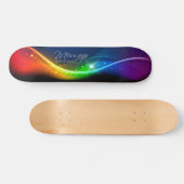 抽象芸術アート12Aスケートボード スケートボード (横)