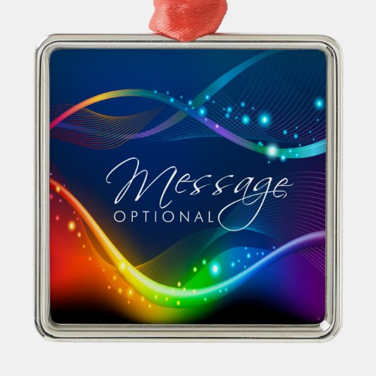 抽象芸術アート12Bオーナメント メタルオーナメント (正面)