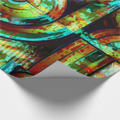 抽象芸術アート173ラッピング紙 ラッピングペーパー (コーナー)