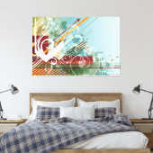 抽象芸術アート28キャンバスプリント キャンバスプリント (インサイチュ (寝室))