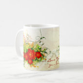 抽象芸術アート42マグカップ コーヒーマグカップ (正面左)