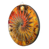 抽象芸術アート72ダーツボード ダーツボード (正面右)