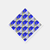 抽象芸術アート・エネルギー スタンダードカクテルナプキン (角)