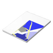 抽象芸術アート・エネルギー ノートパッド (回転)