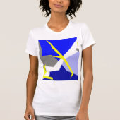 抽象芸術アート・エネルギー Tシャツ (正面)