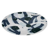 抽象芸術アート：シームレス絵画なイラストレーション カッティングボード (角)