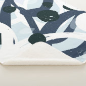 抽象芸術アート:シームレス絵画なイラストレーション シェルパブランケット (3/4)