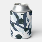 抽象芸術アート：シームレス絵画なイラストレーション 缶クーラー (缶正面)