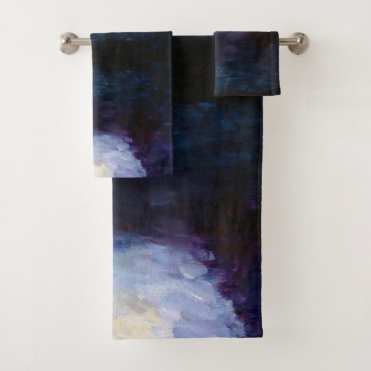 抽象芸術アート、ドリームバスルームのタオル バスタオルセット (インサイチュ)