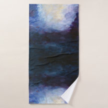 抽象芸術アート、ドリームバスルームのタオル