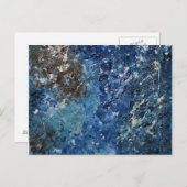 抽象芸術アート – ヘルヴァナ ポストカード (正面/裏面)