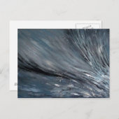 抽象芸術アート – ホープ ポストカード (正面/裏面)