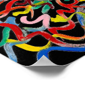 抽象芸術アート・ポスター ポスター (角)