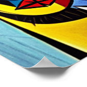 抽象芸術アート・ポスター ポスター (角)