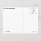 抽象芸術アート ポストカード (裏面)