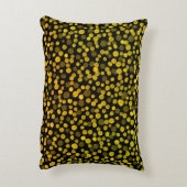 抽象芸術アート：水彩クリエイティブスポット。 アクセントクッション (裏面(縦))