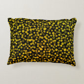 抽象芸術アート：水彩クリエイティブスポット。 アクセントクッション (裏面)