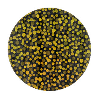 抽象芸術アート:水彩クリエイティブスポット。 カッティングボード