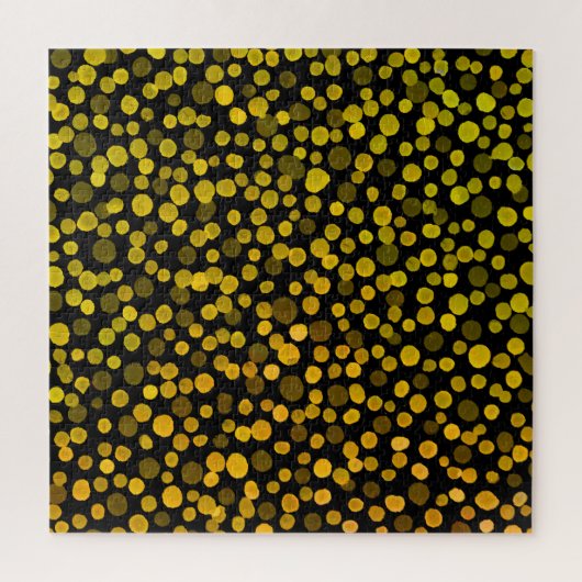 抽象芸術アート:水彩クリエイティブスポット。 ジグソーパズル (縦)