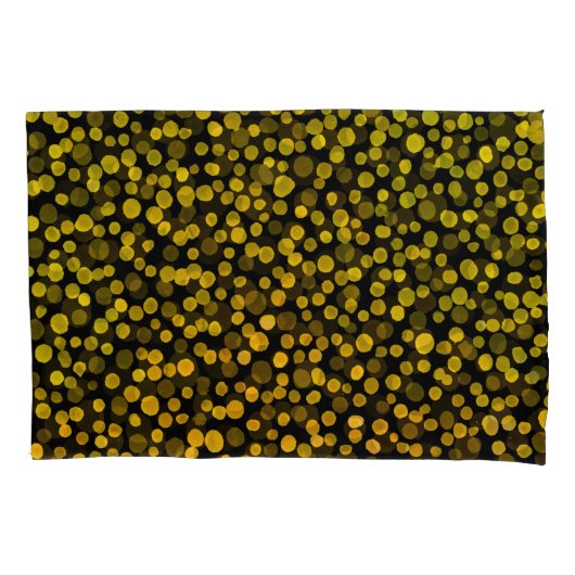 抽象芸術アート:水彩クリエイティブスポット。 枕カバー (正面)