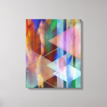 抽象芸術アート – 牧歌的ミッドナイト – 矩形アート