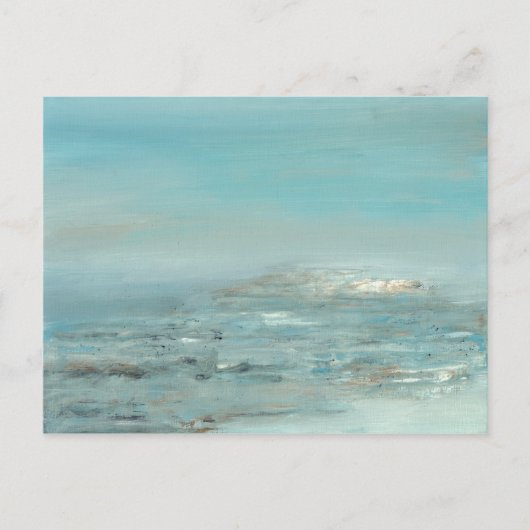 抽象芸術アート – 聖域 ポストカード (正面)