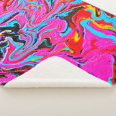 抽象芸術アート、背景、手絵画、流体Ar シェルパブランケット (3/4)