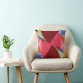 抽象芸術アート(色彩画):ジョセフ・シリンガー クッション (椅子)