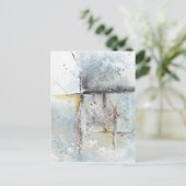 抽象芸術アート – Celesfina ポストカード (スタンド正面)