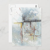 抽象芸術アート – Celesfina ポストカード (正面/裏面)