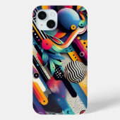 「抽象芸術アートExvasanza iPhoneケース」 Case-Mate iPhoneケース (裏面)