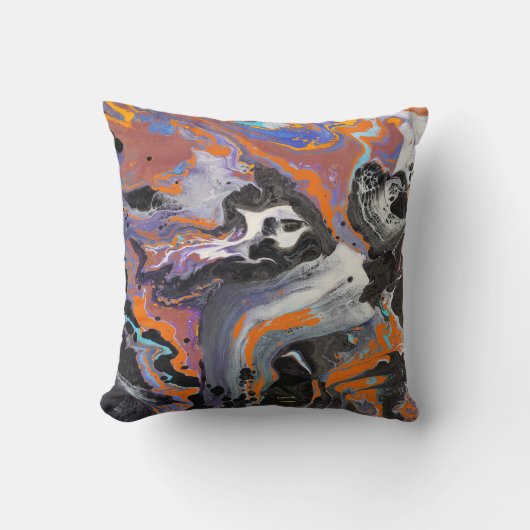 抽象芸術アートforハロウィーン クッション (正面)