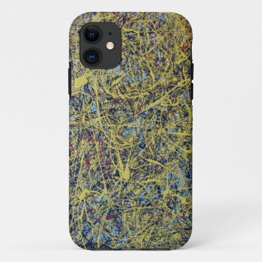 抽象芸術アートiPhone 5ケース! Case-Mate iPhoneケース (裏面)